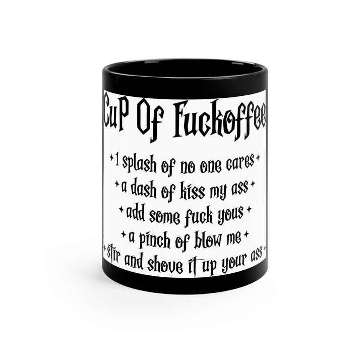 Steaming Cup of Fuckoffee