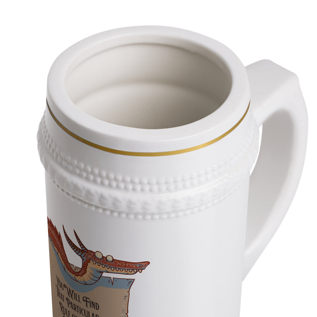 Fuck You I'm the DM Beer Stein Mug
