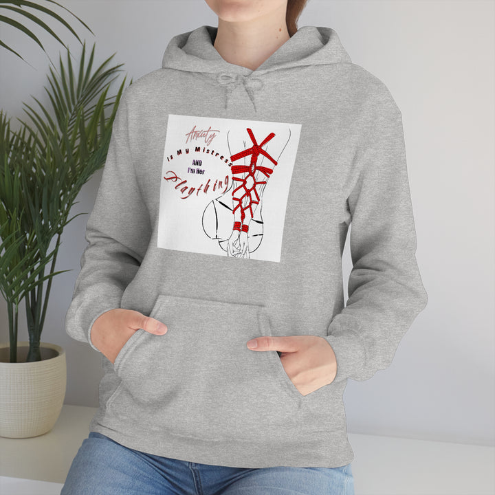 Anxiety is My Mistress Unisex Heavy Blend™ Hooded Sweatshirt