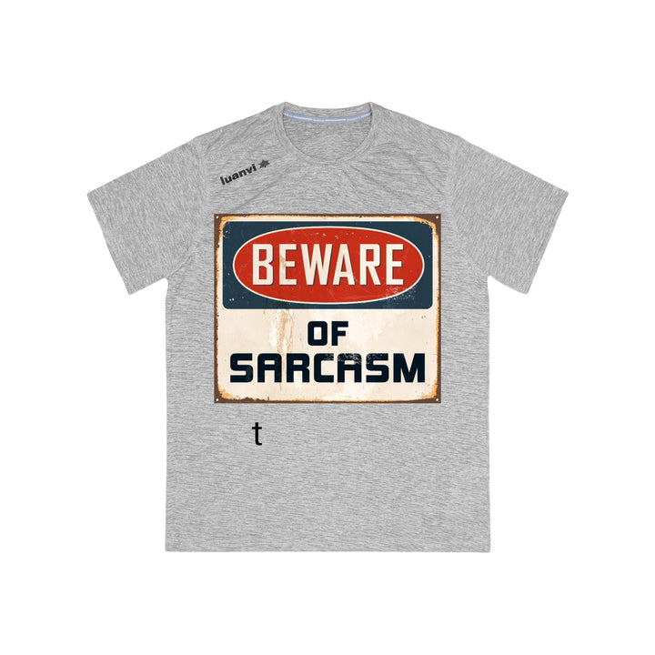 Beware of Sarcasm Men's Sports T-shirt