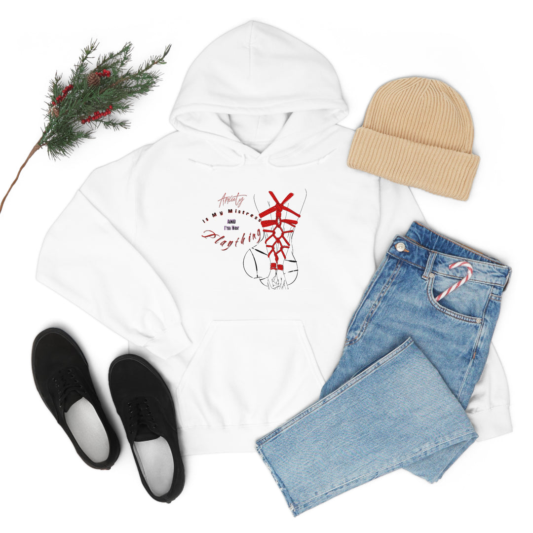 Anxiety is My Mistress Unisex Heavy Blend™ Hooded Sweatshirt