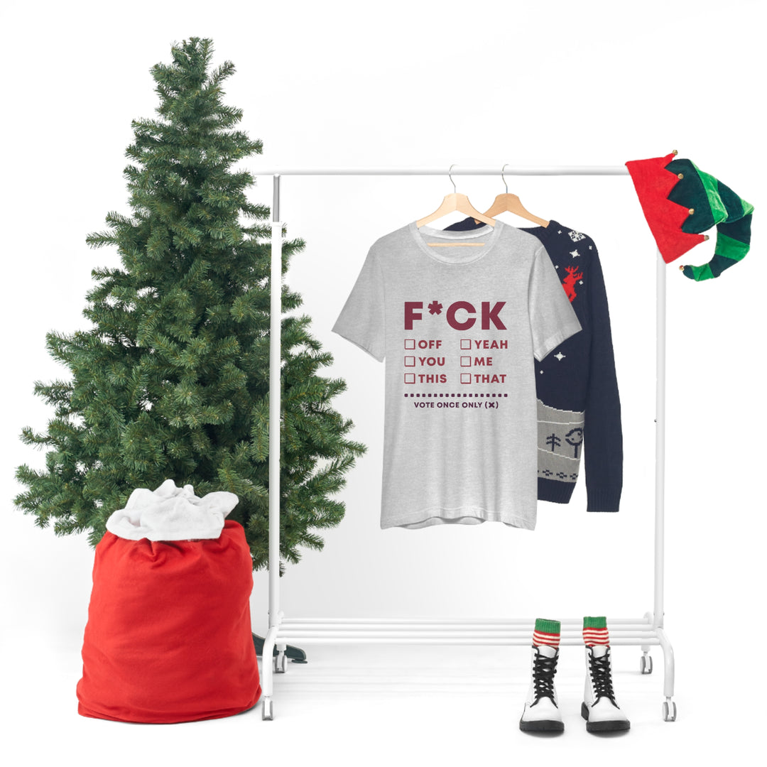 Take your Fucking Pick Unisex Jersey Short Sleeve Tee
