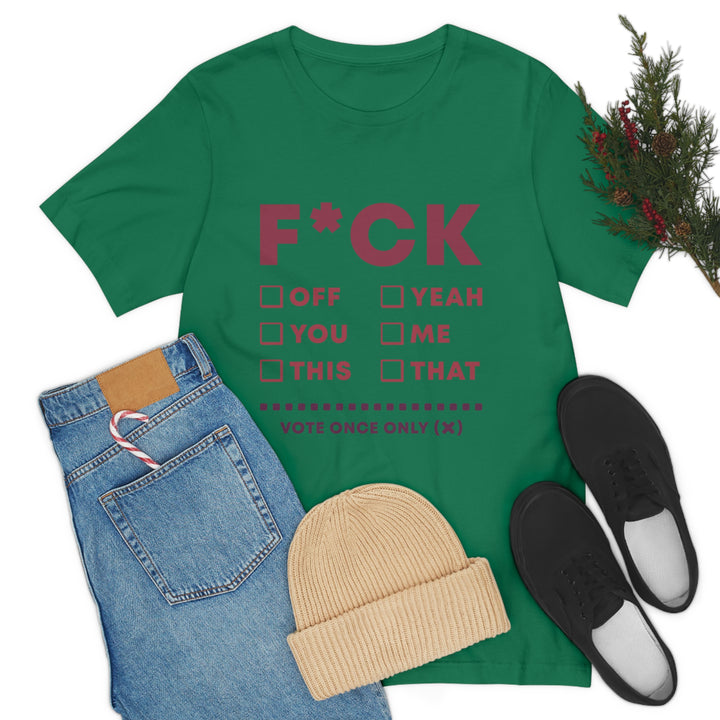 Take your Fucking Pick Unisex Jersey Short Sleeve Tee