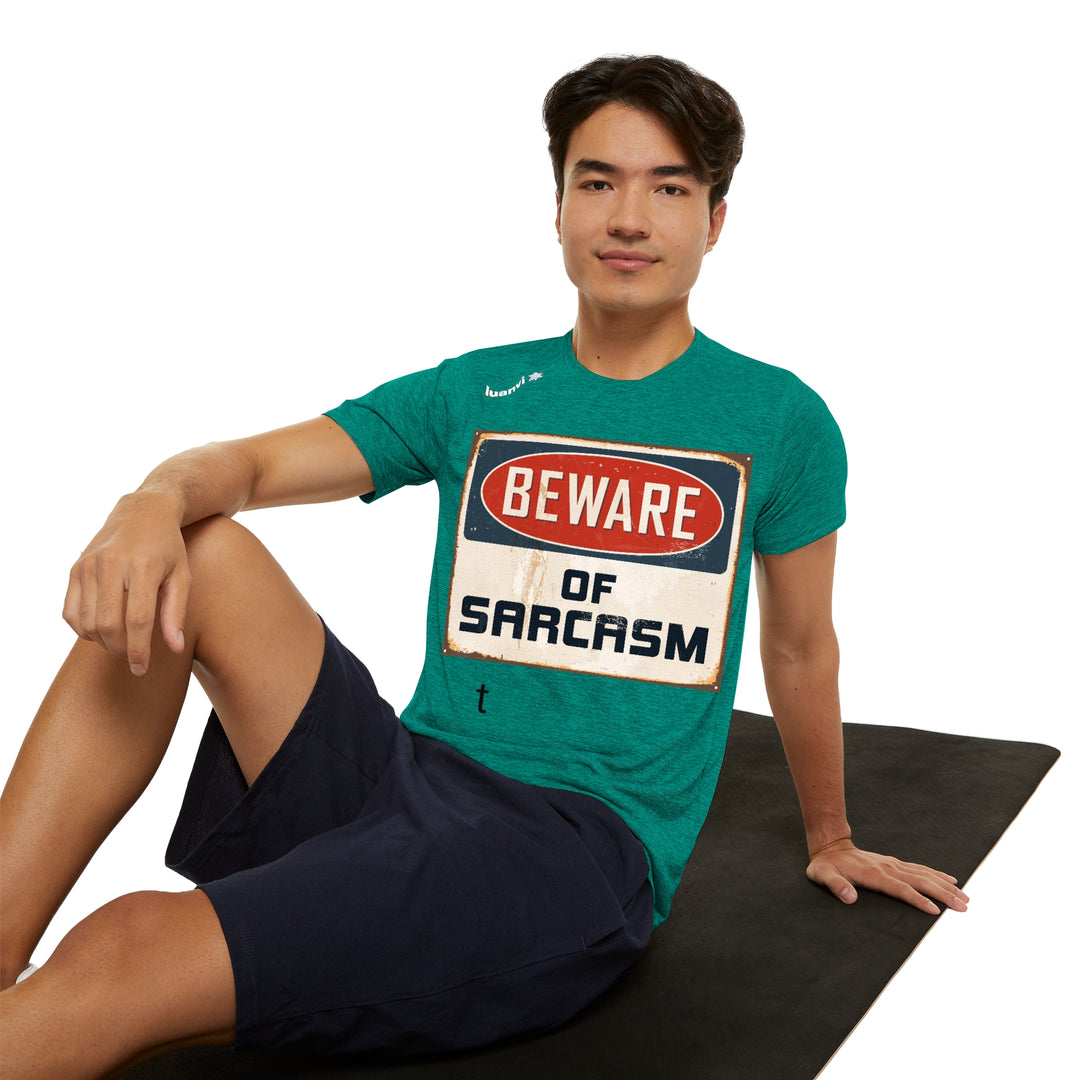 Beware of Sarcasm Men's Sports T-shirt