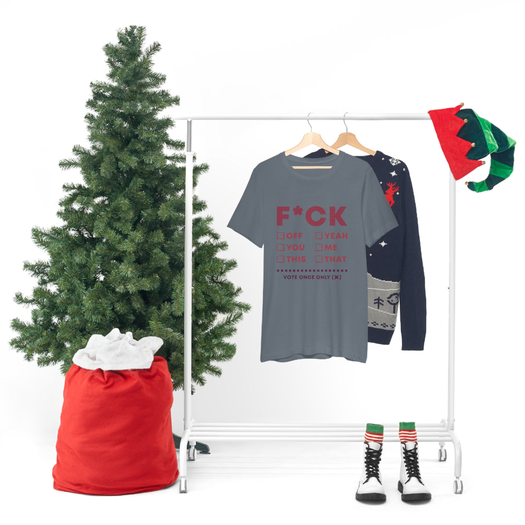 Take your Fucking Pick Unisex Jersey Short Sleeve Tee