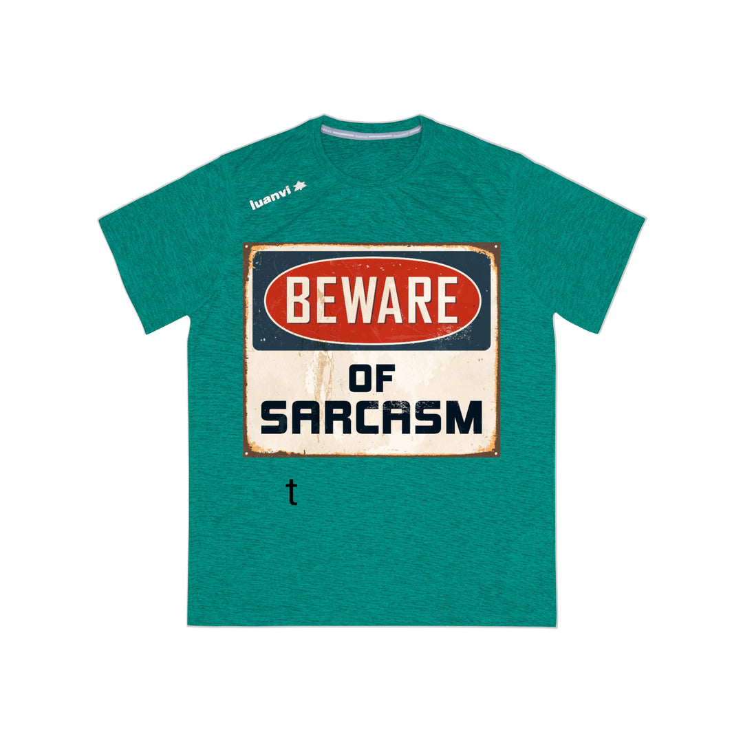 Beware of Sarcasm Men's Sports T-shirt