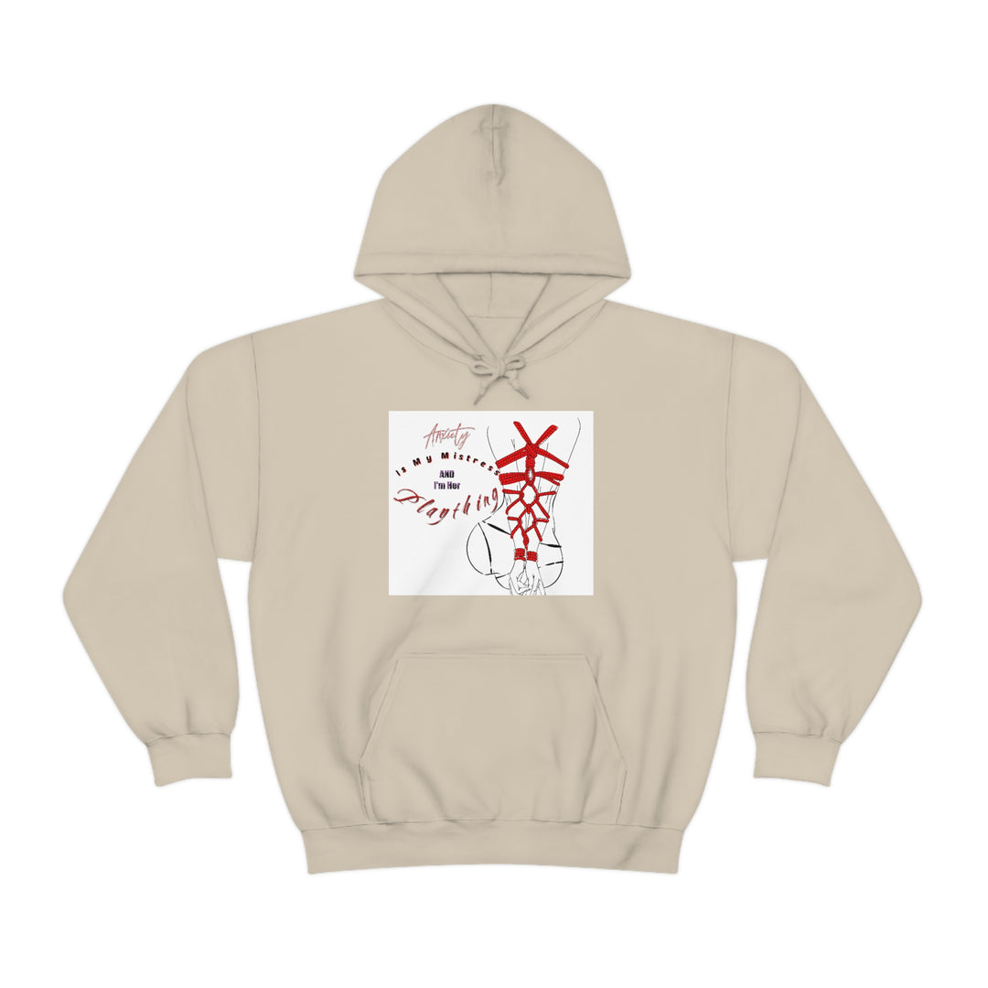 Anxiety is My Mistress Unisex Heavy Blend™ Hooded Sweatshirt