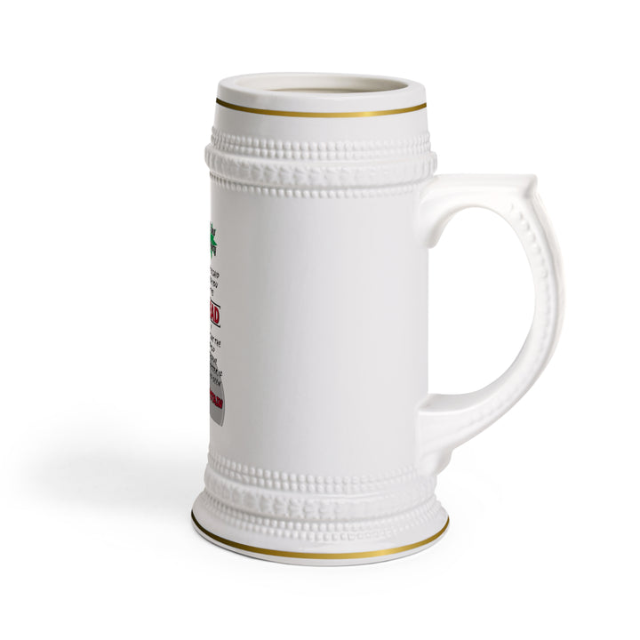 Vicious Mockery Cum Stain Beer Stein Mug