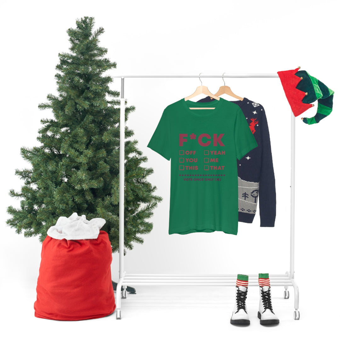 Take your Fucking Pick Unisex Jersey Short Sleeve Tee