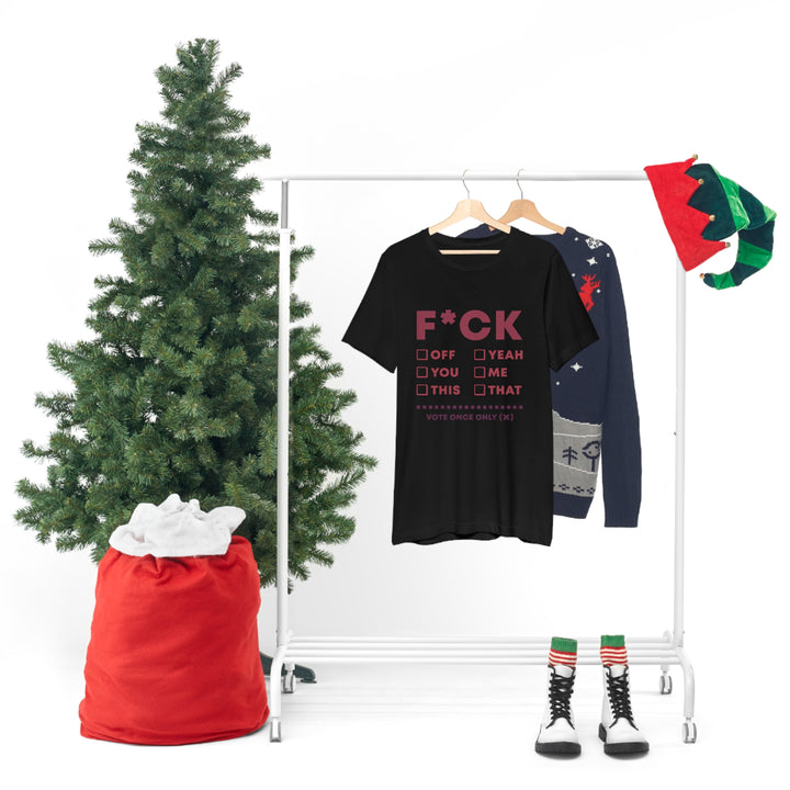 Take your Fucking Pick Unisex Jersey Short Sleeve Tee