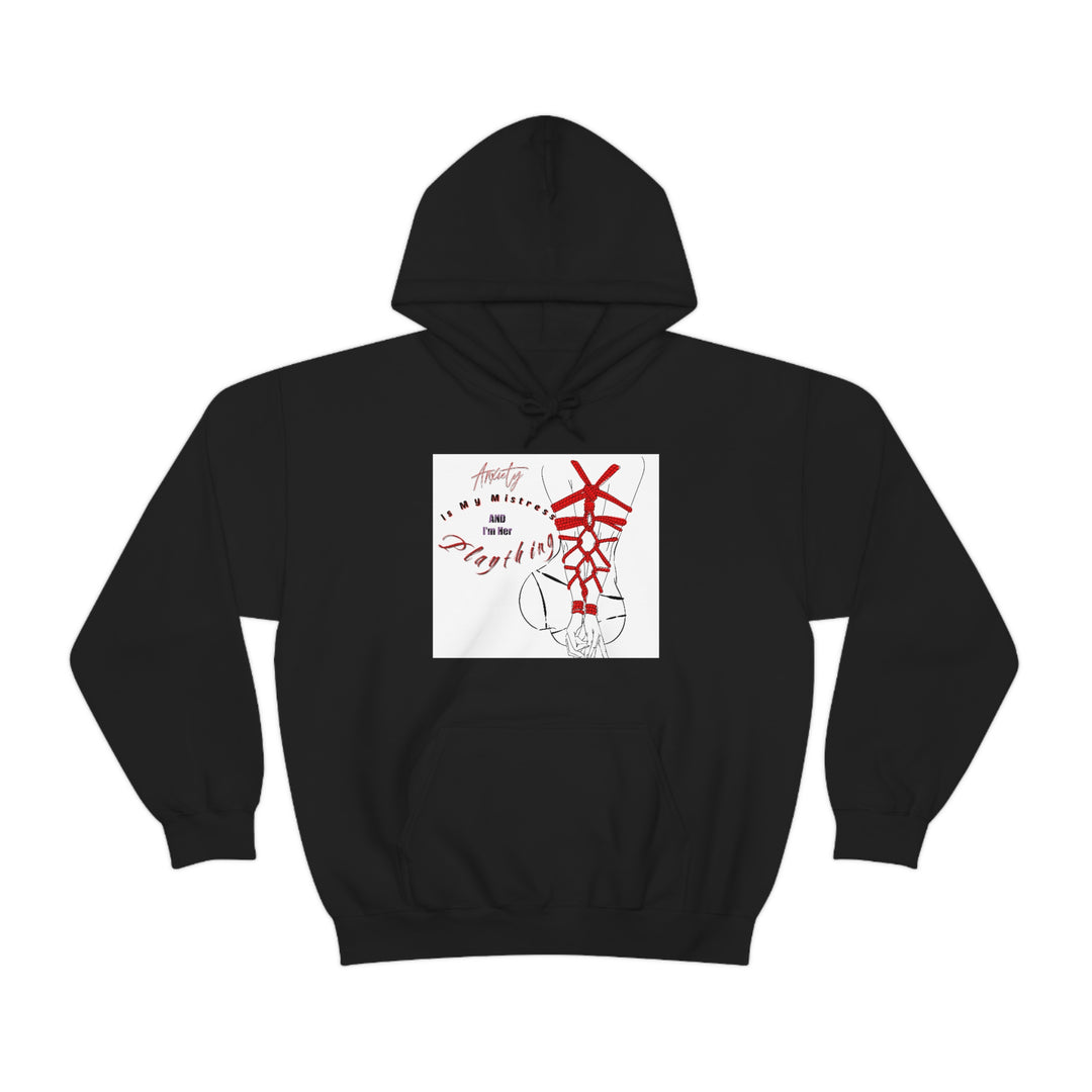 Anxiety is My Mistress Unisex Heavy Blend™ Hooded Sweatshirt