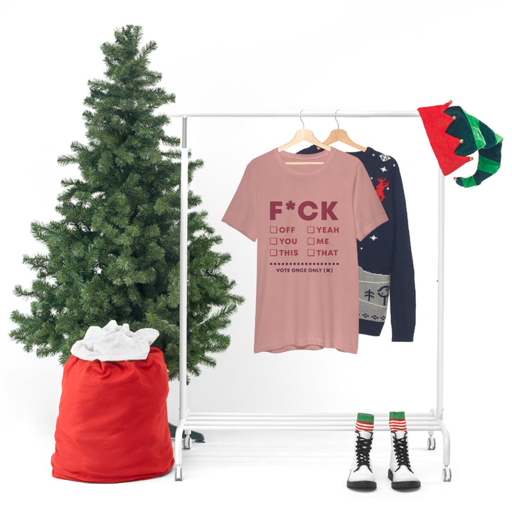 Take your Fucking Pick Unisex Jersey Short Sleeve Tee