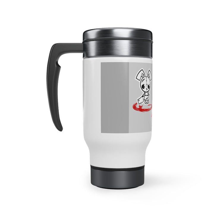 Not Responsible Stainless Steel Travel Mug with Handle, 14oz