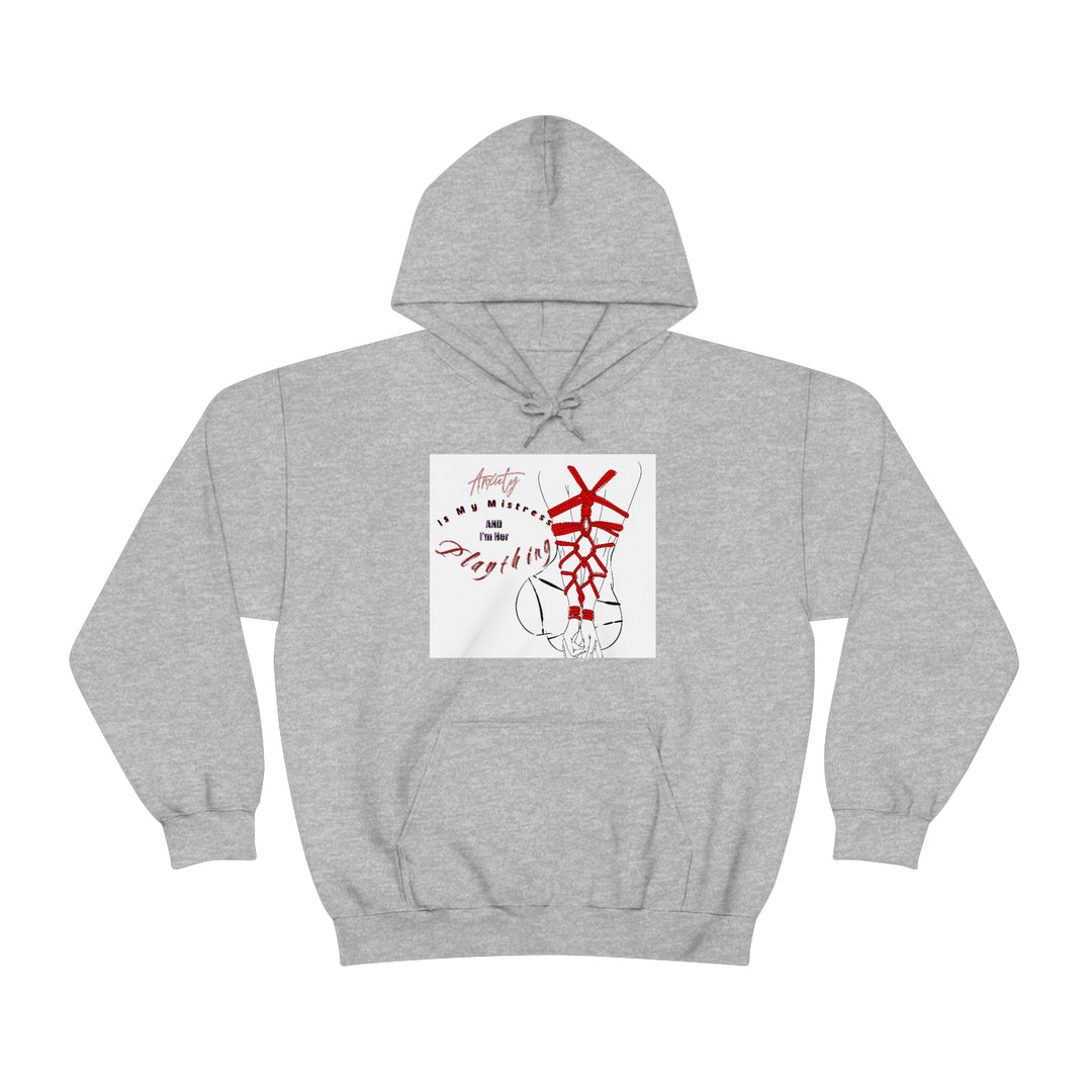 Anxiety is My Mistress Unisex Heavy Blend™ Hooded Sweatshirt