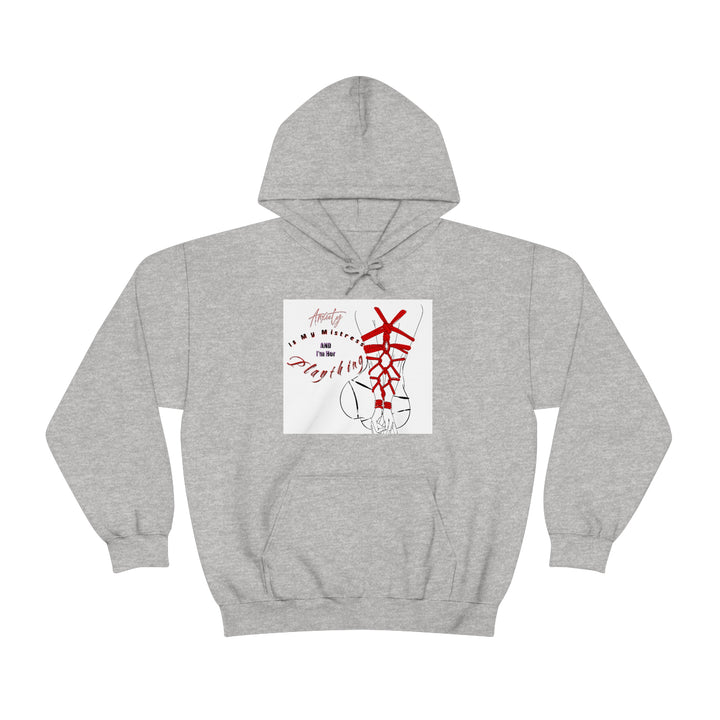 Anxiety is My Mistress Unisex Heavy Blend™ Hooded Sweatshirt