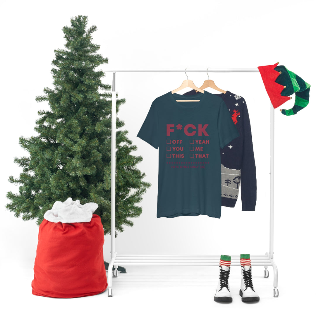 Take your Fucking Pick Unisex Jersey Short Sleeve Tee