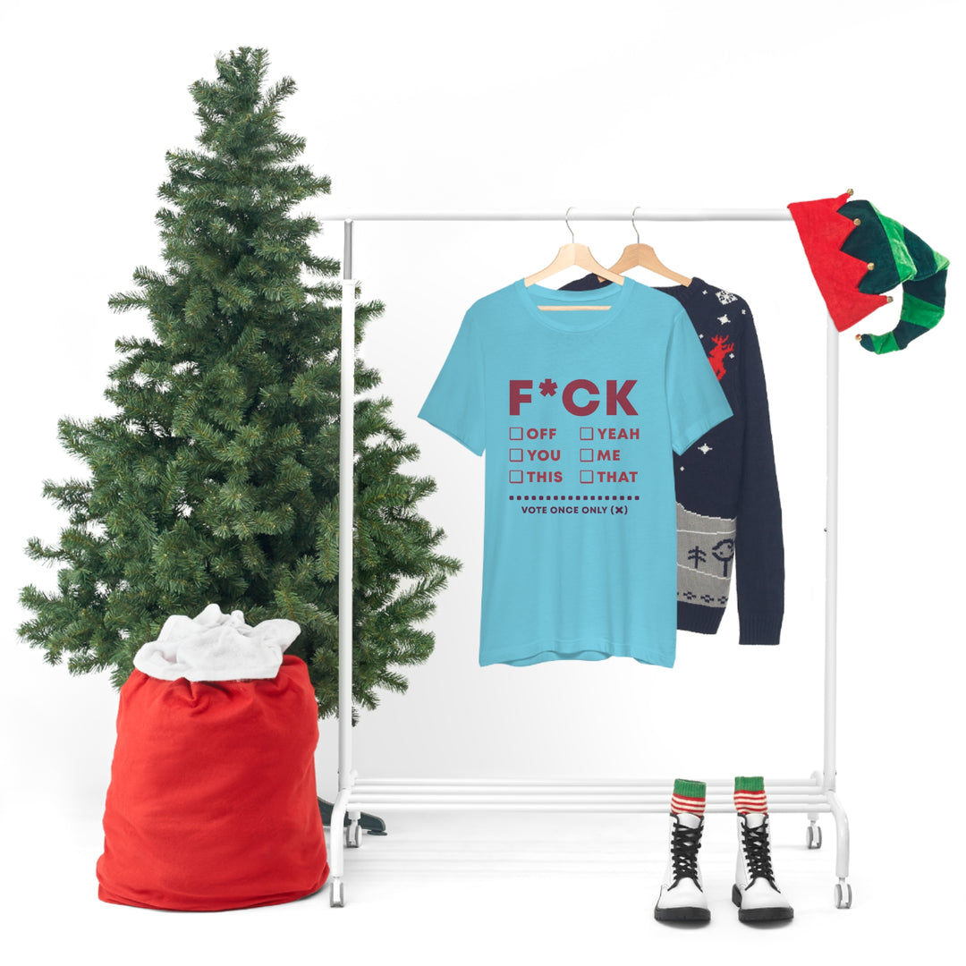 Take your Fucking Pick Unisex Jersey Short Sleeve Tee