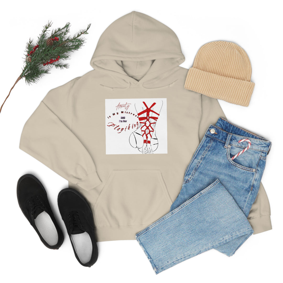 Anxiety is My Mistress Unisex Heavy Blend™ Hooded Sweatshirt