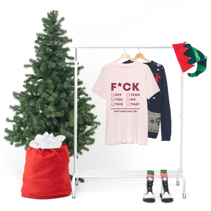 Take your Fucking Pick Unisex Jersey Short Sleeve Tee